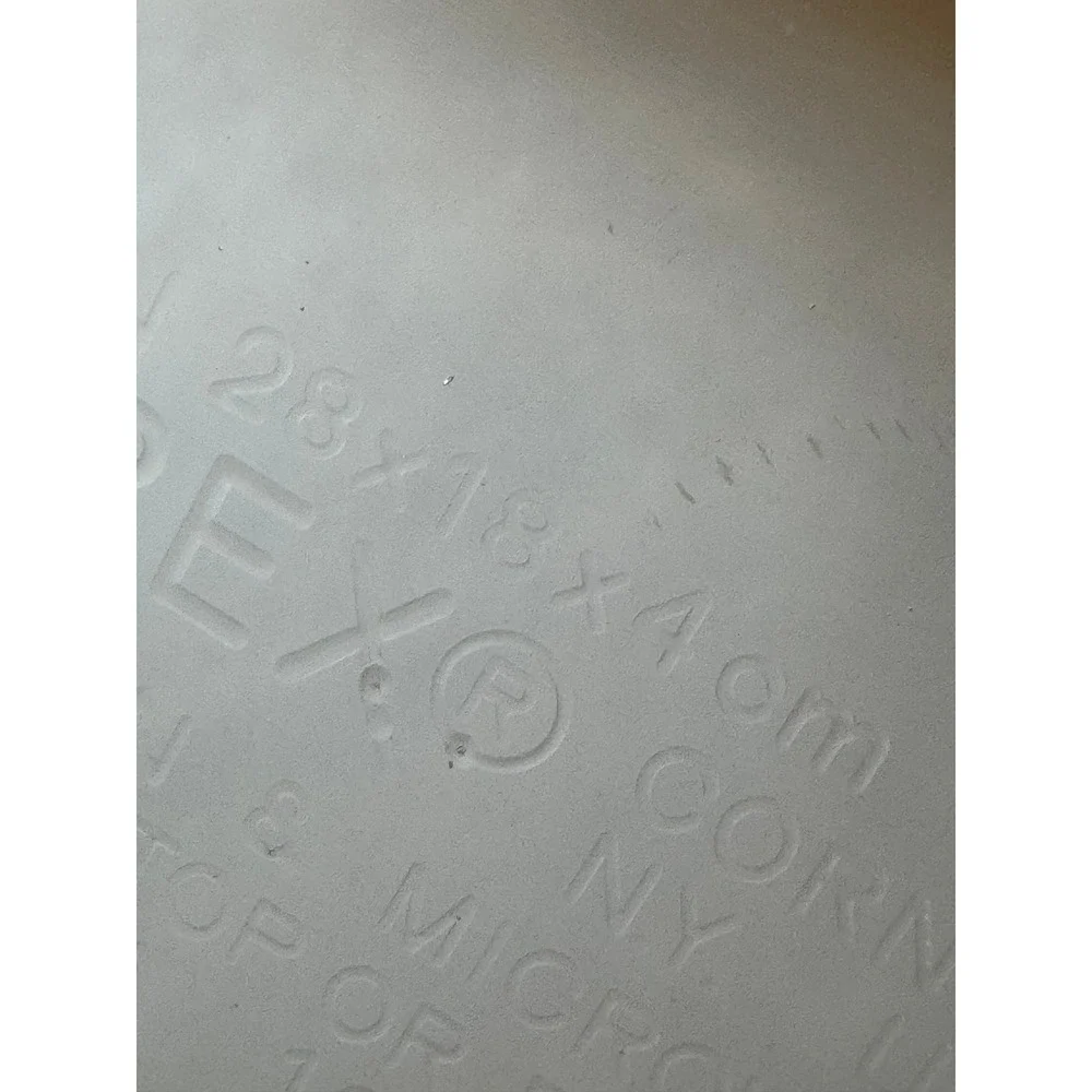 Pyrex 232-N Clear Glass Rectangular Baking Dish 28x18x4cm Corning USA Vintage